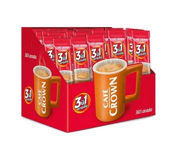 Cafe Crown 3'ü 1 Arada Hazır Kahve 40 x 17.5 G ürün görseli 1