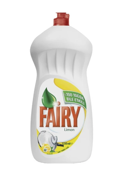 Fairy Limon Kokulu Sıvı Bulaşık Deterjanı 3 x 1350 ML ürün görseli 1