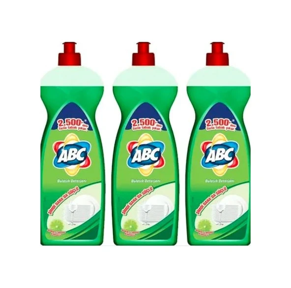 ABC Misket Limonu Kokulu Sıvı Bulaşık Deterjanı 3 x 685 G ürün görseli 1