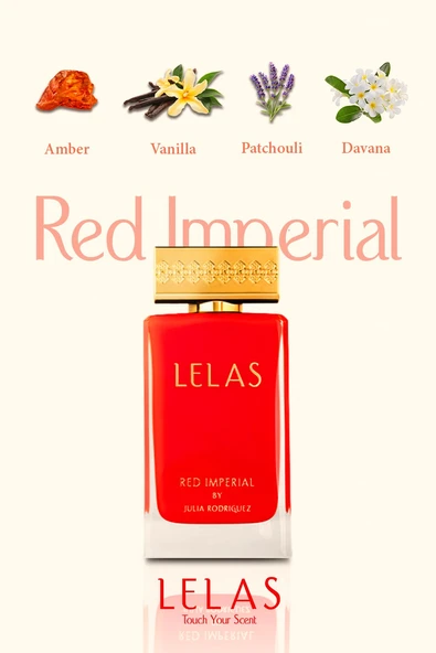 LELAS Red Imperial Unisex Parfüm EDP 100 ML – Odunsu Meyveli Kalıcı Niş Koku | Parfümör 1363 ürün görseli 1