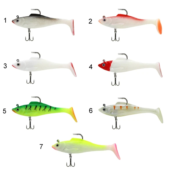 Captain 3567 Cracker Soft 10 CM 3' lü Paket Sahte Silikon Yem  05 ürün görseli 1