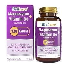 Wellcare Magnesium Vitamin B6 120 Tablet ürün görseli 1