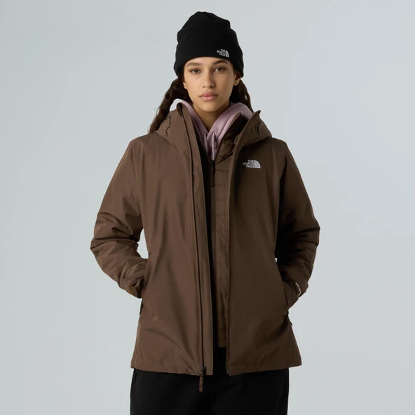 The North Face Carto Mono Triclimate 3n1 Kadın Mont Brown ürün görseli 1