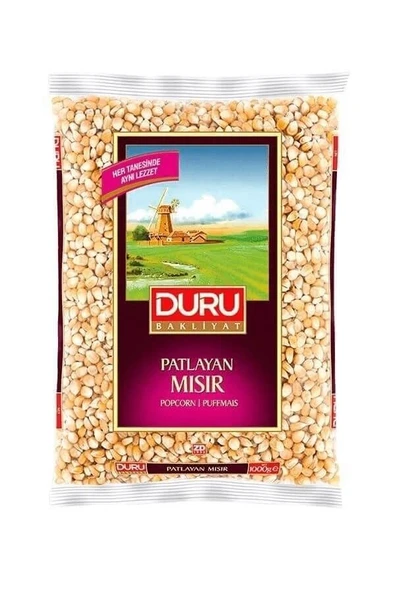 Duru Patlayan Mısır 1000 gr x 3 Adet - Resim 2