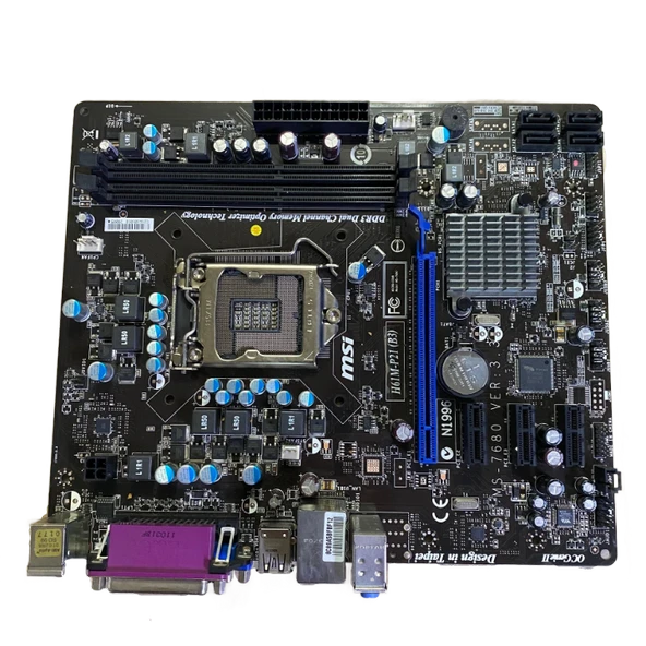 MSİ H61M-P21 (B3) H61 DDR3 SOKET 1155 2 EL mATX ANAKART ürün görseli 1