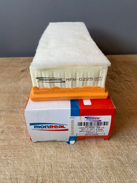 Monreal MFN-0225 Hava Filtresi 206 1.6 - 207 1.6 307 1.6 5008 BERLINGO 1.6 C2 C3 II XSARA 1.4 1444.TJ ürün görseli 1