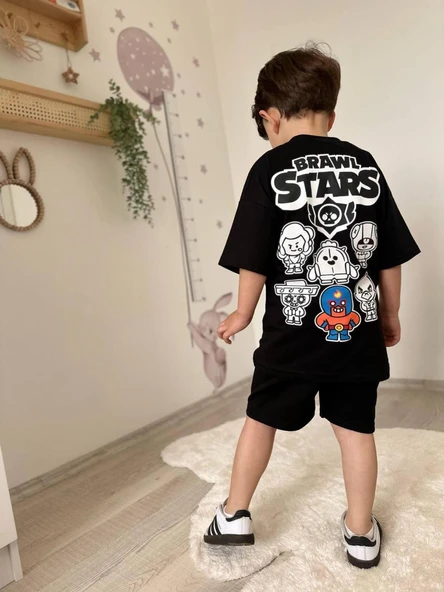 Cg Kids Sırt Baskı Karakter Baskılı Erkek Çocuk Alt Üst Takım ürün görseli 1