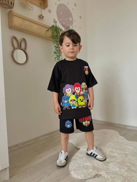 Cg Kids Karakter Baskılı Erkek Çocuk Alt Üst Takım ürün görseli 1
