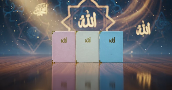 Kadife Kapaklı 3 Adet Yasini Şerif ve Dualar Seti (12,5x16,5cm) S2 ürün görseli 1