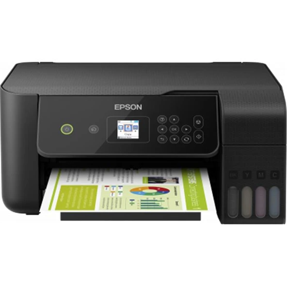 Epson L3560 MEAF Yazıcı-Tarayıcı-Fotokopi Renkli Mürekkep Tanklı Yazıcı WI-FI Ekranlı ürün görseli 1