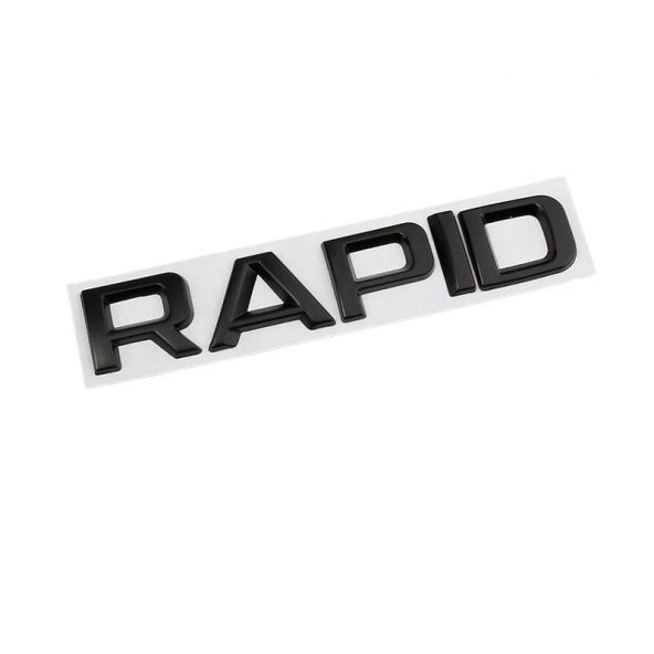 SKODA RAPID BAGAJ YAZISI SİYAH 2013-2016 5JA853687A2ZZ ürün görseli 1