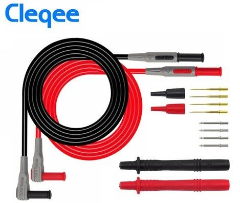 P1300A 12 parça  Çok Işlevli Değiştirilebilir Multimetre Probu Test ölçüm Kablo kiti ürün görseli 1