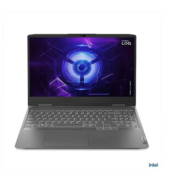 Lenovo Loq 15IRX9 83DV0118TR I7 13650HX 16Gb 512GB SSD 6gb RTX4050 15.6" FreeDOS Notebook (Upg) ürün görseli 1