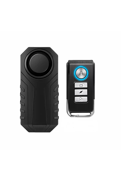 Bisiklet Motosiklet Alarm Cihazı Uzaktan Kumandalı Hırsızlık Önleyici Sistem ürün görseli 1