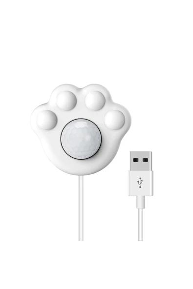 Kedi Su Sebili Hareket Sensörü 3 Metreye Kadar Otomatik Algılama USB Girişli ürün görseli 1