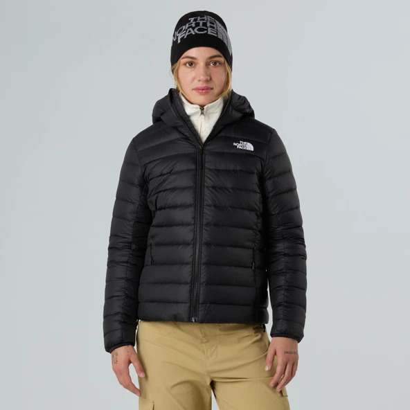 The North Face Classic Kadın Kaz Tüyü Mont Siyah ürün görseli 1