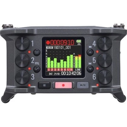 Zoom F6 Multitrack Field Recorder ürün görseli 1