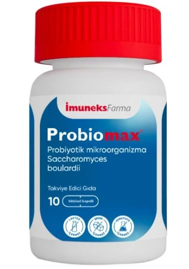 İmuneks Farma Probiomax 10 Kapsül ürün görseli 1