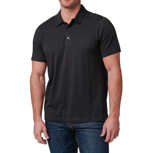 5.11 ARCHER S/S POLO 2.0 KISA KOL MAVI T-SHIRT ürün görseli 1