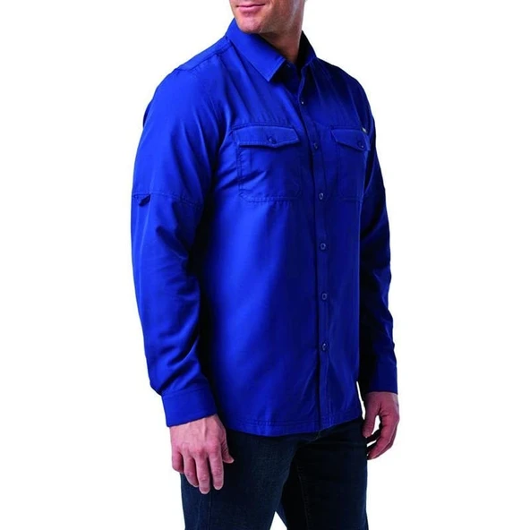 5.11 MARKSMAN L/S KOYU MAVI GOMLEK - Resim 2