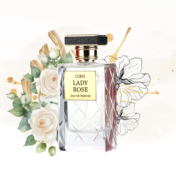 Lady Rose Parfüm 80 ML - Resim 2