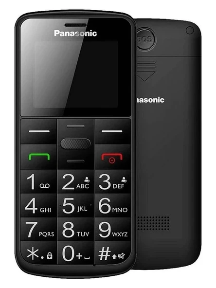 Panasonic KX-TU110 Exb 1.77 Inç Tuşlu Cep Telefonu (2 Yıl Türkiye Distribütör Garantili) Siyah ürün görseli 1