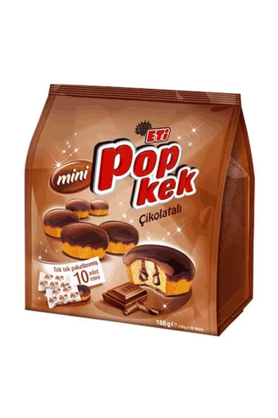 Eti Popkek Mini Çikolatalı 180 Gr ürün görseli 1