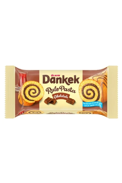 ÜLKER Dankek Rulo Pasta Çikolatalı 8 Adet ürün görseli 1