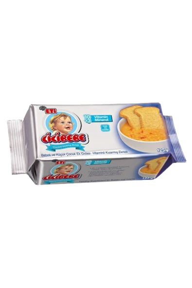 ETİ Cici Bebe Ekmeği 125 Gr. (4'LÜ) ürün görseli 1