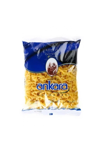 Ankara Makarnası Kelebek 10x500 gr ürün görseli 1