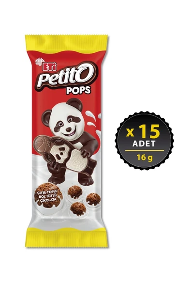 ETİ Petito Pops 16 g x 15 Adet ürün görseli 1