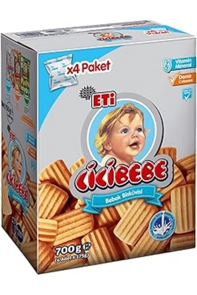 Eti Cicibebe Bisküvi 700 G X 1 Adet ürün görseli 1