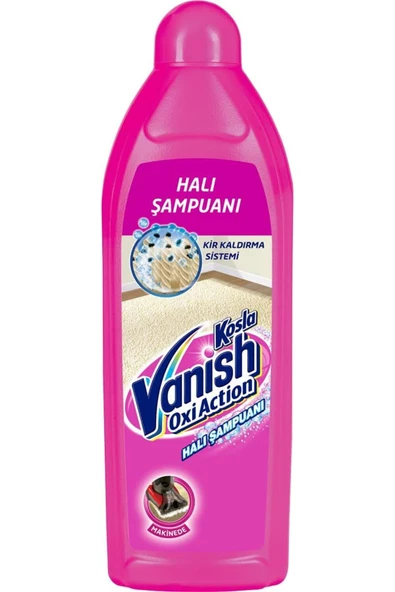 VanishKosla Zorlu Lekelere Özel Leke Çıkarıcı Şampuan Halı 850 ml ürün görseli 1