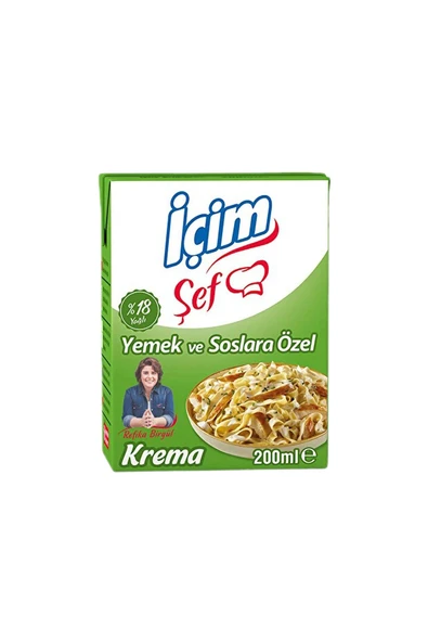 ÜLKER İçim Şef %18 Krema (200 ml) ürün görseli 1