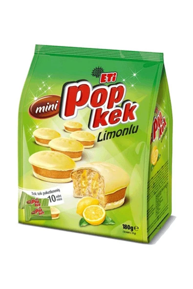 ETİ Popkek Mini Limonlu Kek 180 gr ürün görseli 1
