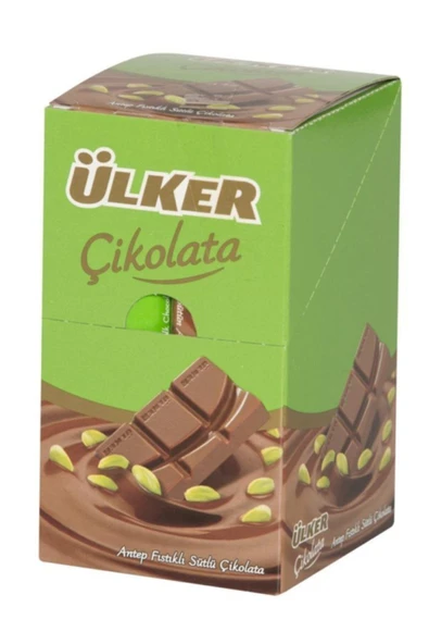 ÜLKER Çikolata Antep Fıstıklı 30 gr (12 ADET) ürün görseli 1