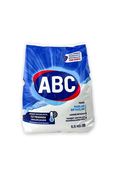 ABC Matik Hijyen Plus Toz Çamaşır Deterjanı 36 Yıkama (1 X 5,5 KG) ürün görseli 1