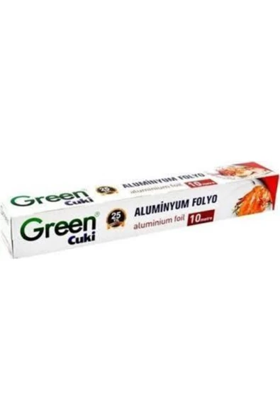 Green Cukı Alüminyum Folyo 10 Metre X 3 Adet ürün görseli 1