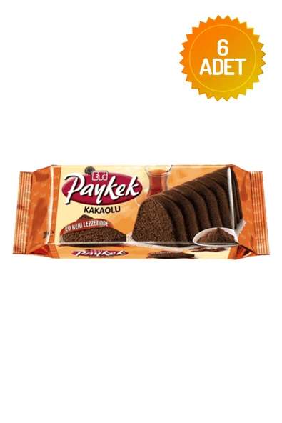 ETİ Paykek Kakaolu 200 Gr (6 Adet) ürün görseli 1