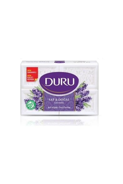 2'li Duru Sabun Banyo Saf&Doğal 600 Gr. Lavanta ürün görseli 1
