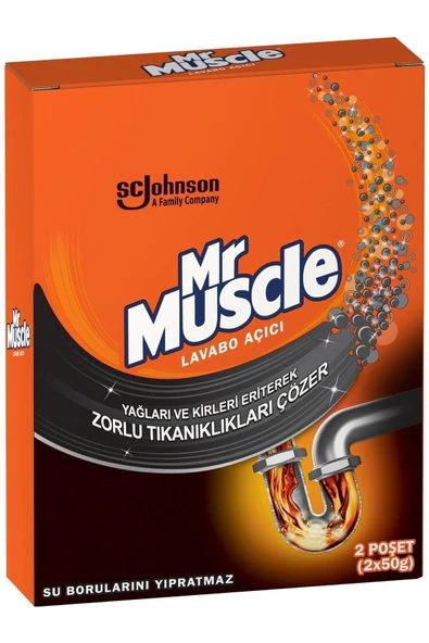 MrMusc le Granül Lavabo Açıcı 2'li Paket 2x50g ürün görseli 1