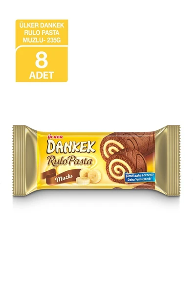 ÜLKEE Dankek Rulo Pasta Muzlu 8 Adet ürün görseli 1