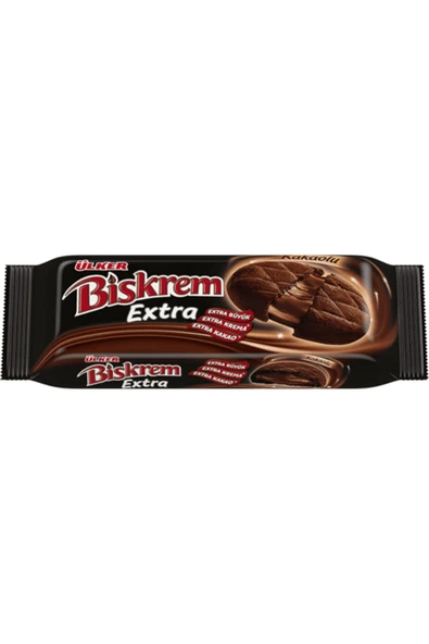 ÜLKER Biskrem Extra Kakao Kremalı 12'li 184 G 12 Adet ürün görseli 1