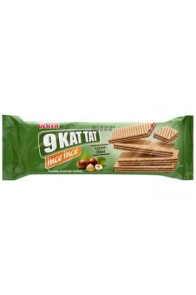 ÜLKER 9 KAT TAT Fındıklı Gofret - 114 Gram - 16 Adet ürün görseli 1