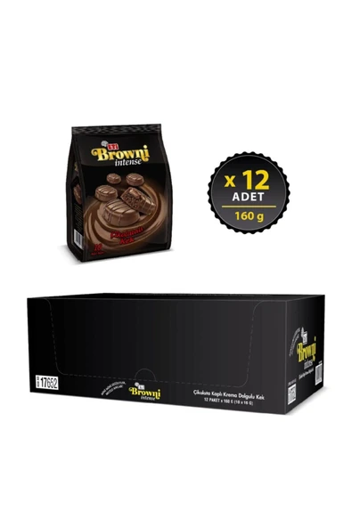 Etı Brownı Intense Mını Çikolatalı 160 Gr X 12 Adet ürün görseli 1