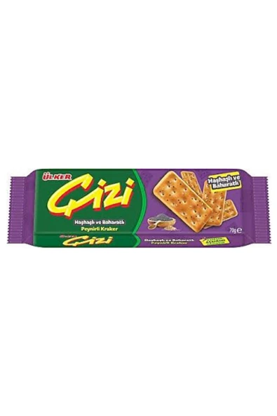 Ülker Çizi Haşhaşlı Baharatlı Kraker 70 gr ürün görseli 1