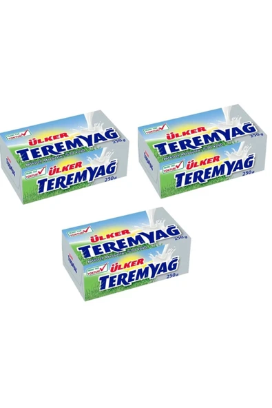 ÜLKER Teremyağ Margarin 250 gr 3 Adet ürün görseli 1