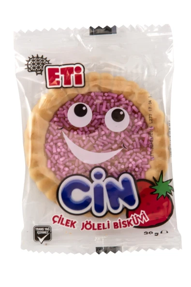 ETİ Cin Tekli Çilekli 36'lı 25 G ürün görseli 1