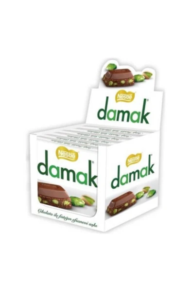 NESTLE Damak Antep Fıstıklı Sütlü Çikolata 63 gr 6 Adet ürün görseli 1