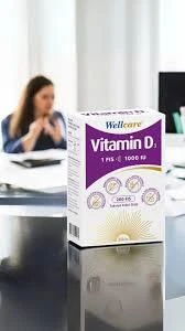 Wellcare Vitamin D3 1000 IU 30 ml - Resim 3